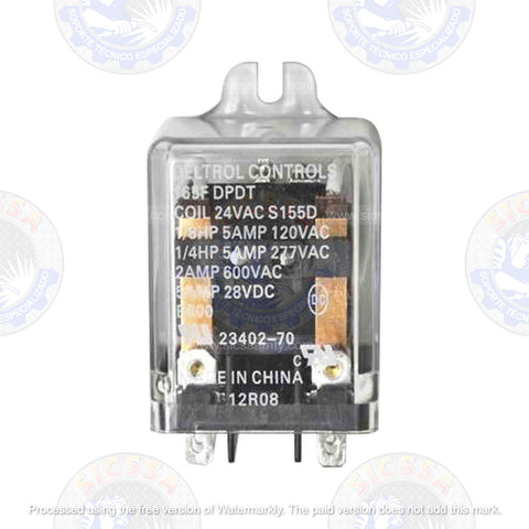 110386 MILLER RELAY,ENCL  24VAC DPDT  5A