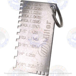 229895 MILLER GAUGE,WIRE & METAL SIZES