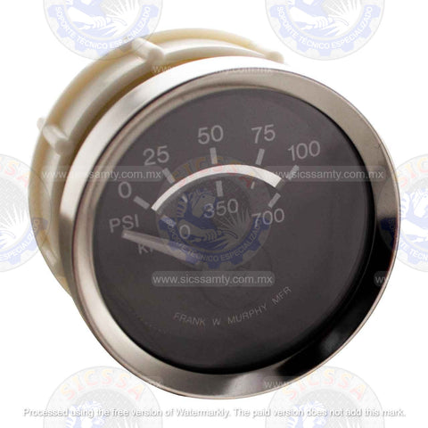217083 MILLER GAUGE,PRESSURE OIL 0-100 P