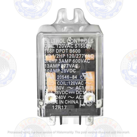 059266 MILLER RELAY,ENCL 120VAC DPDT 10A