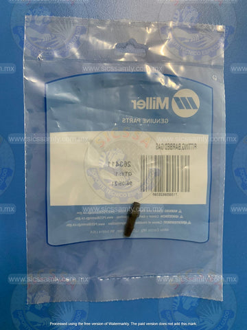 263411 MILLER FITTING,BARBED GAS