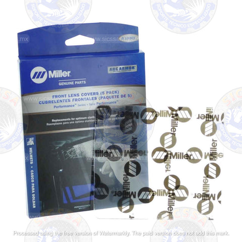 231921 MILLER LENS COVER,FRT 4-3/8IN X 5