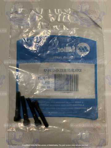 010668 MILLER SCREW,250-20X1.50 SOC HD-H