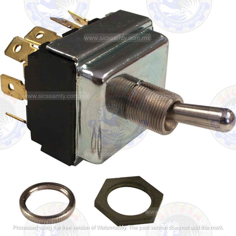 052769 MILLER SWITCH,TGL 4PDT 15A 125VAC