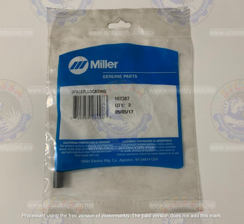 167387 MILLER SPACER,LOCATING