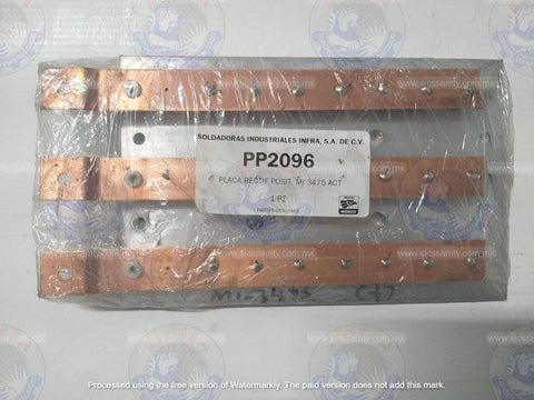 PP2096 INFRA PLACA RECTIF.POSIT.MI-3475