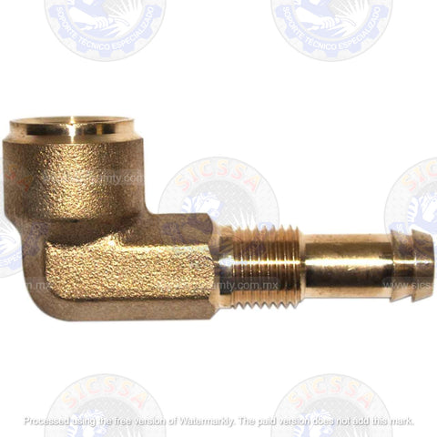 149356 MILLER FTG,HOSE BRS BARBED ELBOW