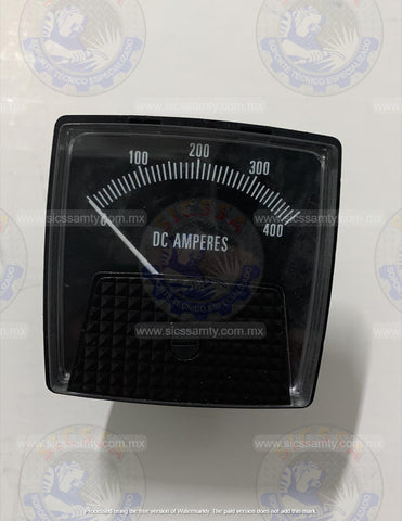 279691 MILLER METER,AMP DC 50MV 0- 400 S