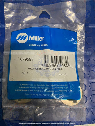 079599 MILLER KIT,DRIVE ROLL .047 U-GR 2