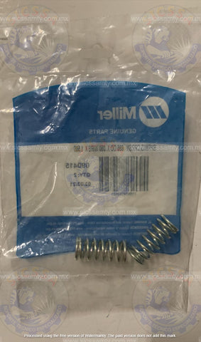 090415 MILLER SPRING,CPRSN  .695 OD X .0