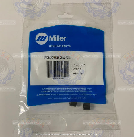 149962 MILLER SPACER,CARRIER DRIVE ROLL
