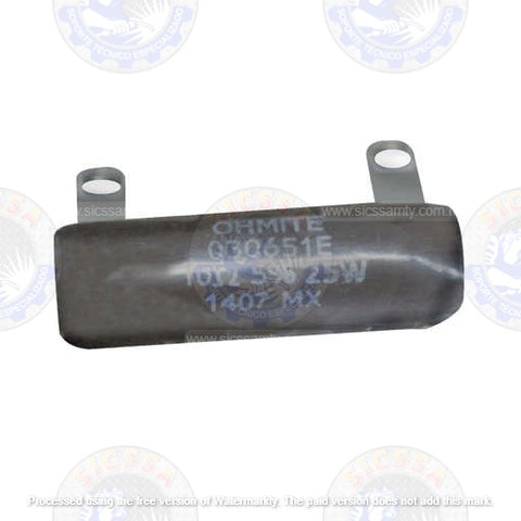 030651 MILLER RESISTOR,WW FXD   25    W