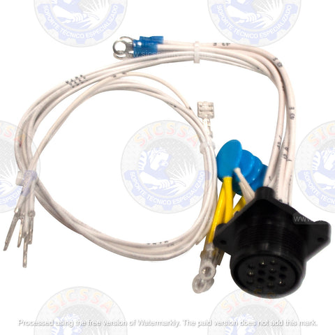203778 MILLER RECEPTACLE/CAPACITOR,W/LEA