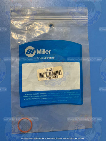 186228 MILLER O-RING, 0.739 ID X 0.070 H