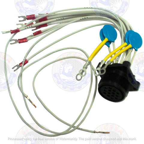 163855 MILLER RECEPTACLE/CAPACITOR,W/LEA