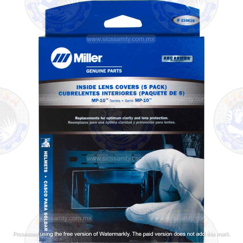 235628 MILLER LENS COVER,IN 4-1/2IN X 5-