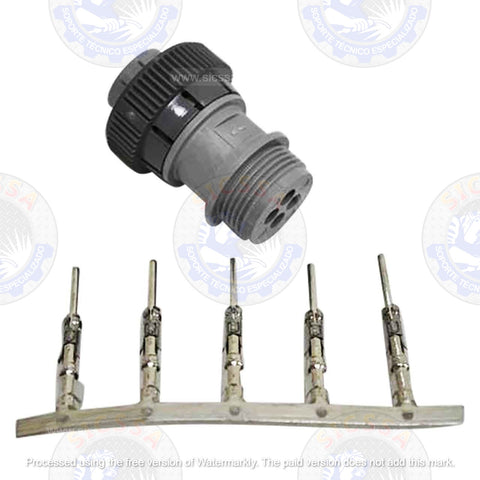 079878 MILLER HOUSING PLUG+PINS,(SERVICE